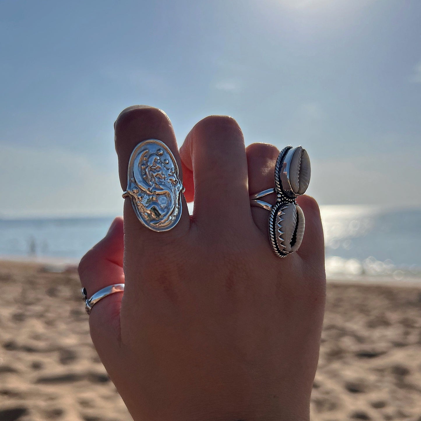 Mermaid Ring in Silver