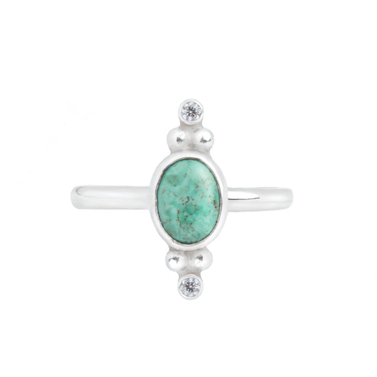 Timeless Turquoise Ring in Silver