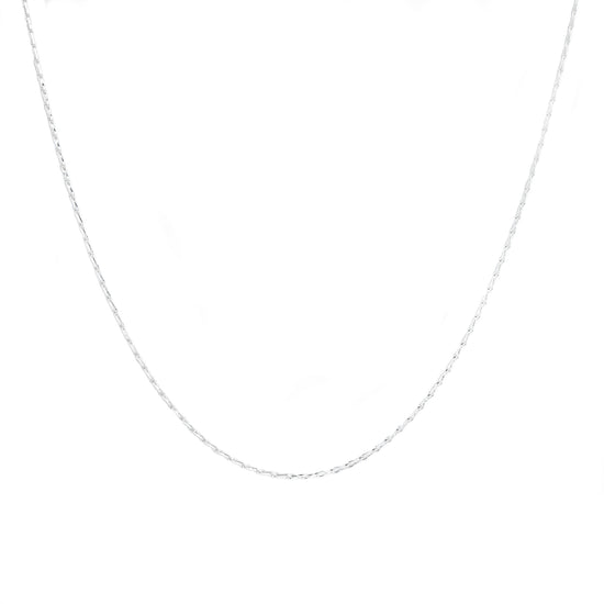 Hayseed Layering Chain in Silver